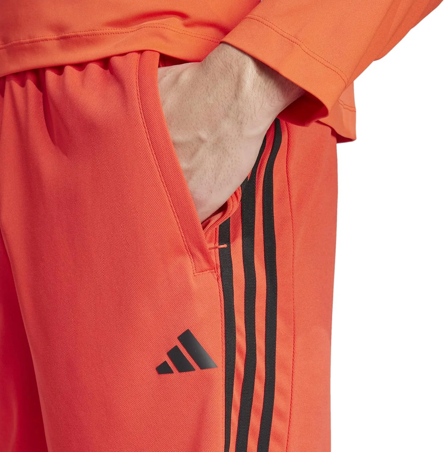 adidas Men's Train Essentials Piqu?? 3-Stripes Shorts