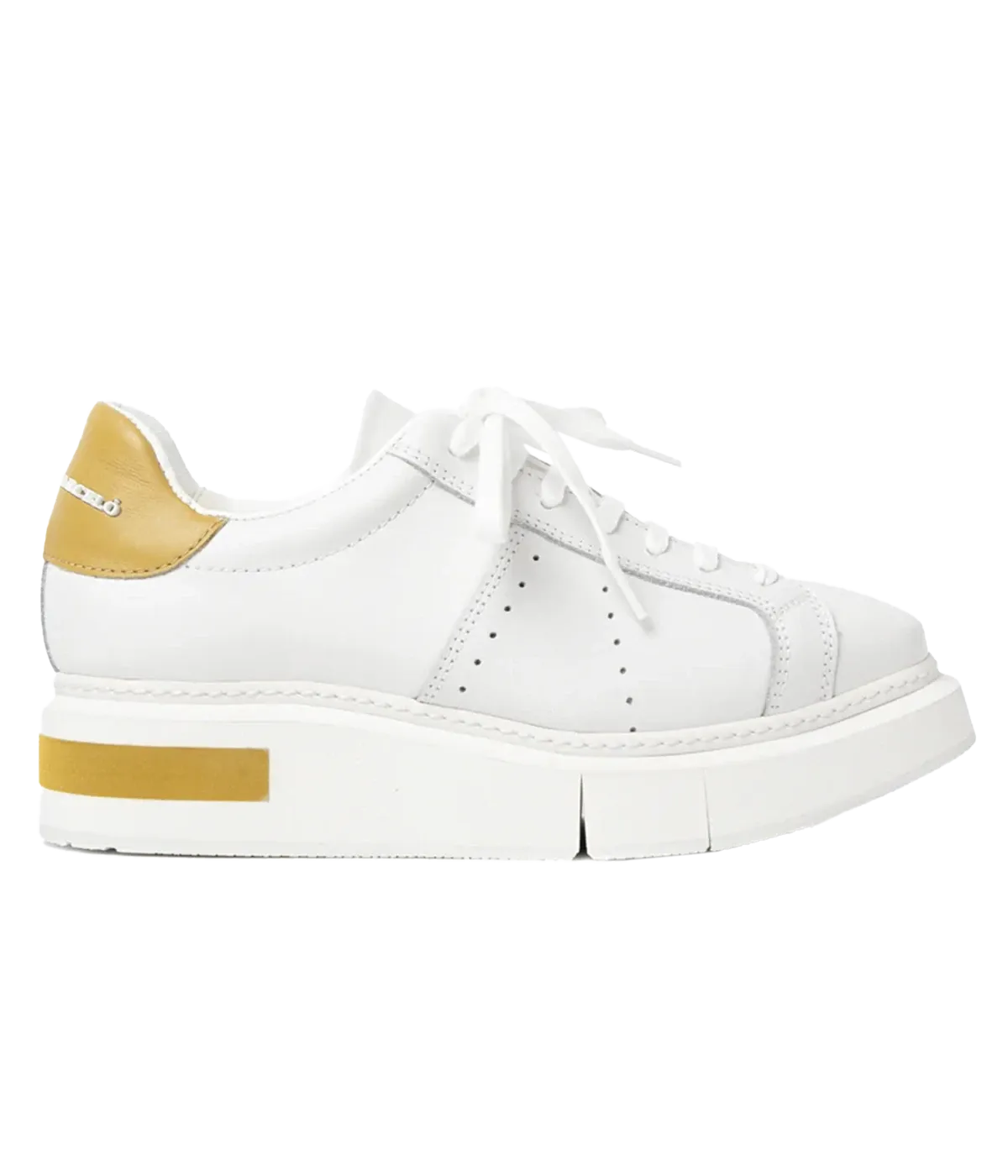 Agen Sneaker in White Orhre