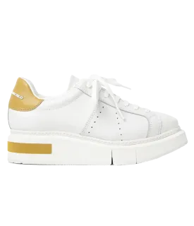 Agen Sneaker in White Orhre
