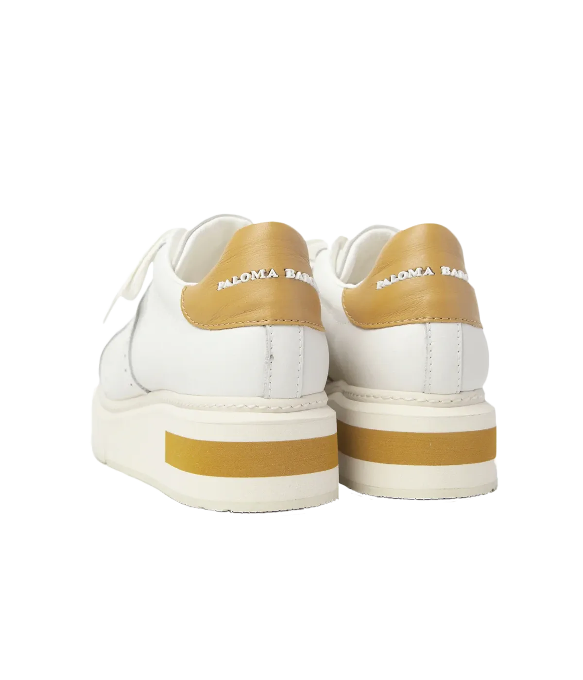 Agen Sneaker in White Orhre