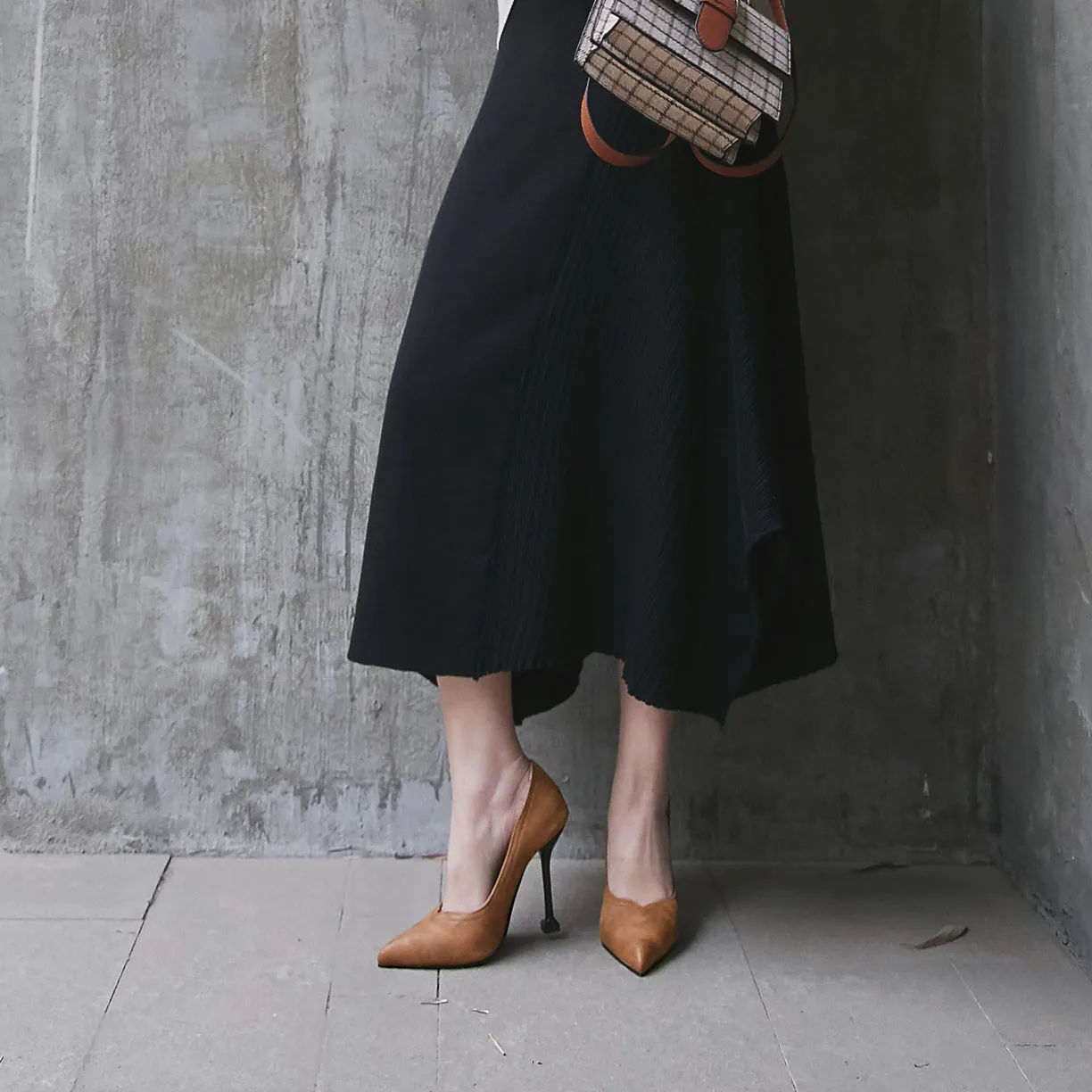 Bigsizeheels Sexy stilettos from Sier magazine- Light Brown