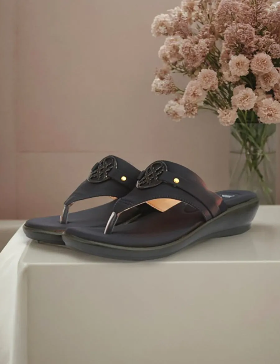 Blue Wedges Collection Slippers