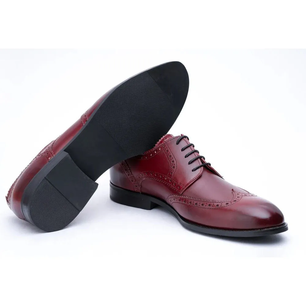 Burgundy Brogues