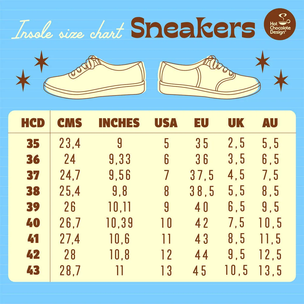 Chocolaticas® Poodle Perfect Casual Sneaker