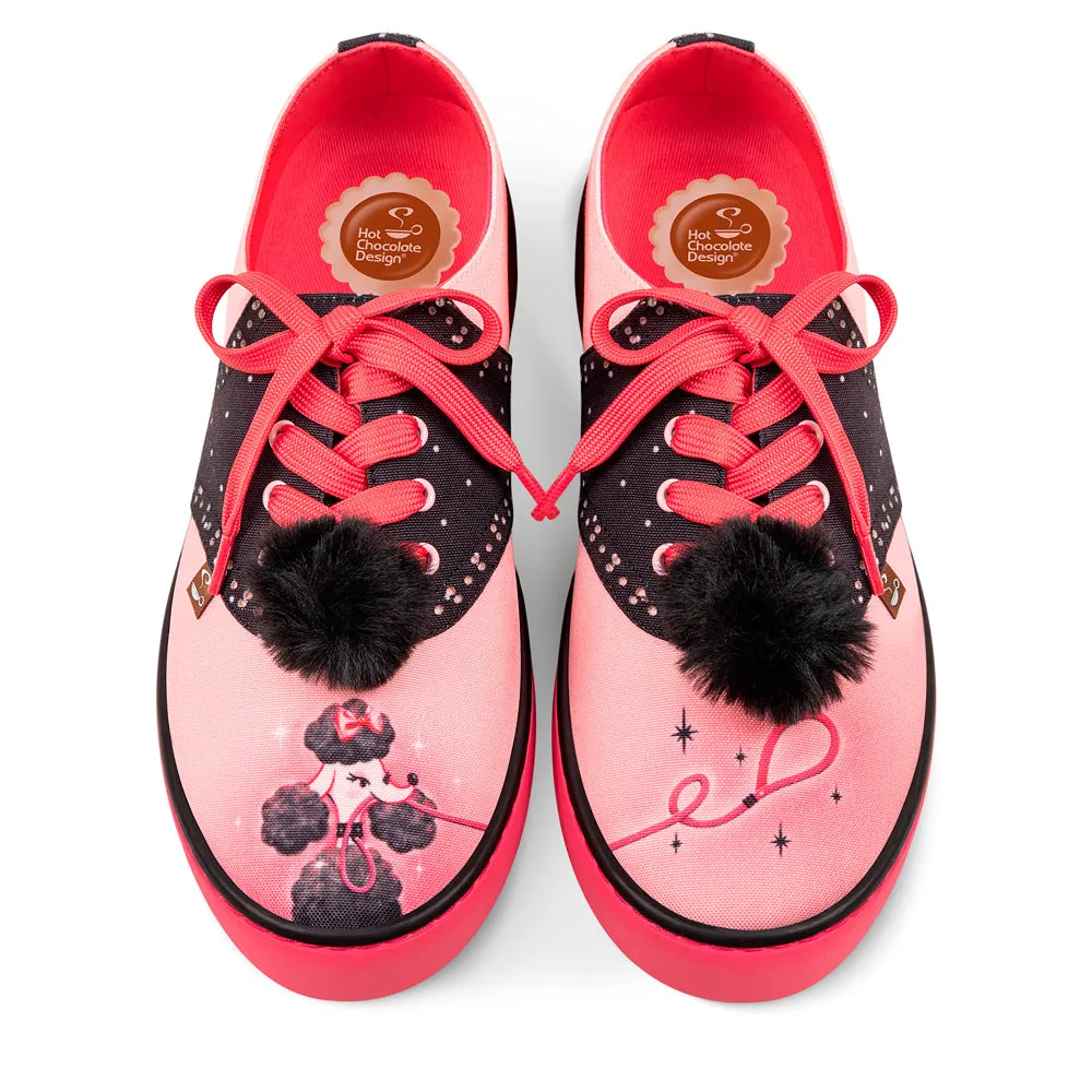 Chocolaticas® Poodle Perfect Casual Sneaker
