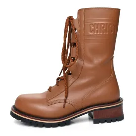 CHRISTIAN DIOR CALFSKIN QUEST COMBAT BOOTS
