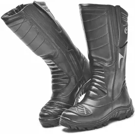CommanderGuard Tactical Black Leather Boots