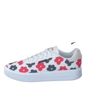 Court Platform CLN Shoes Cloud White / Cloud White / Cloud White