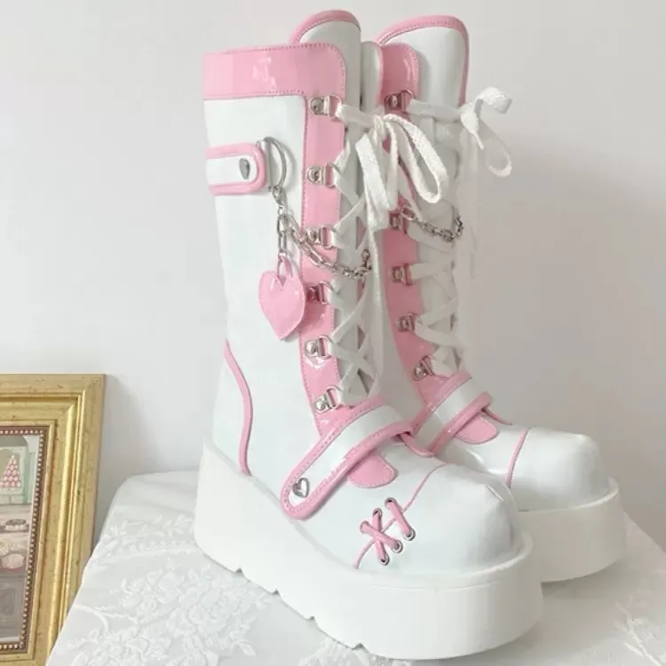 Cyber Punk Babydoll Booties