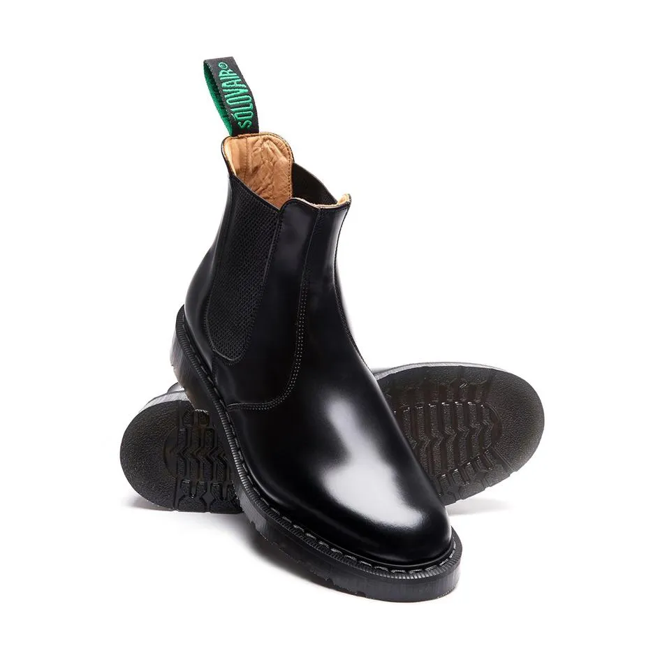 Dealer Boot- Schwarz Hi-Shine