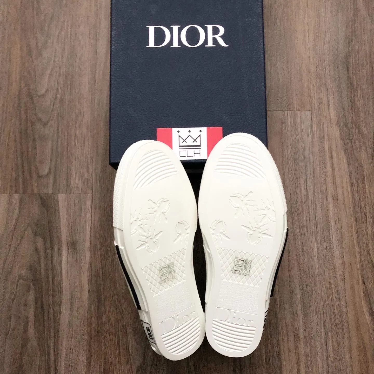 DIOR B23 SLIP-ON SNEAKERS
