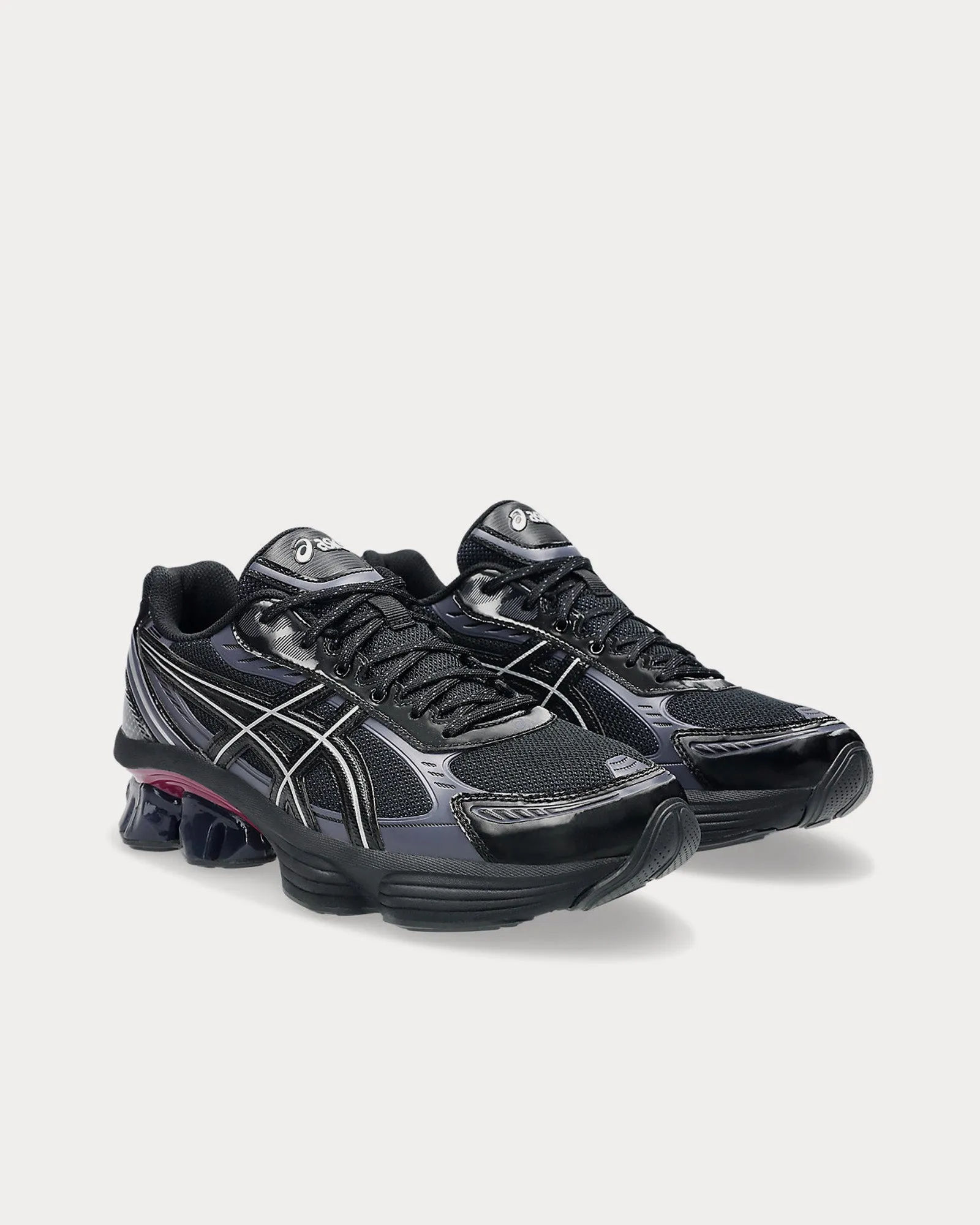 Gel-Kinetic Fluent Black / Black / Purple Low Top Sneakers