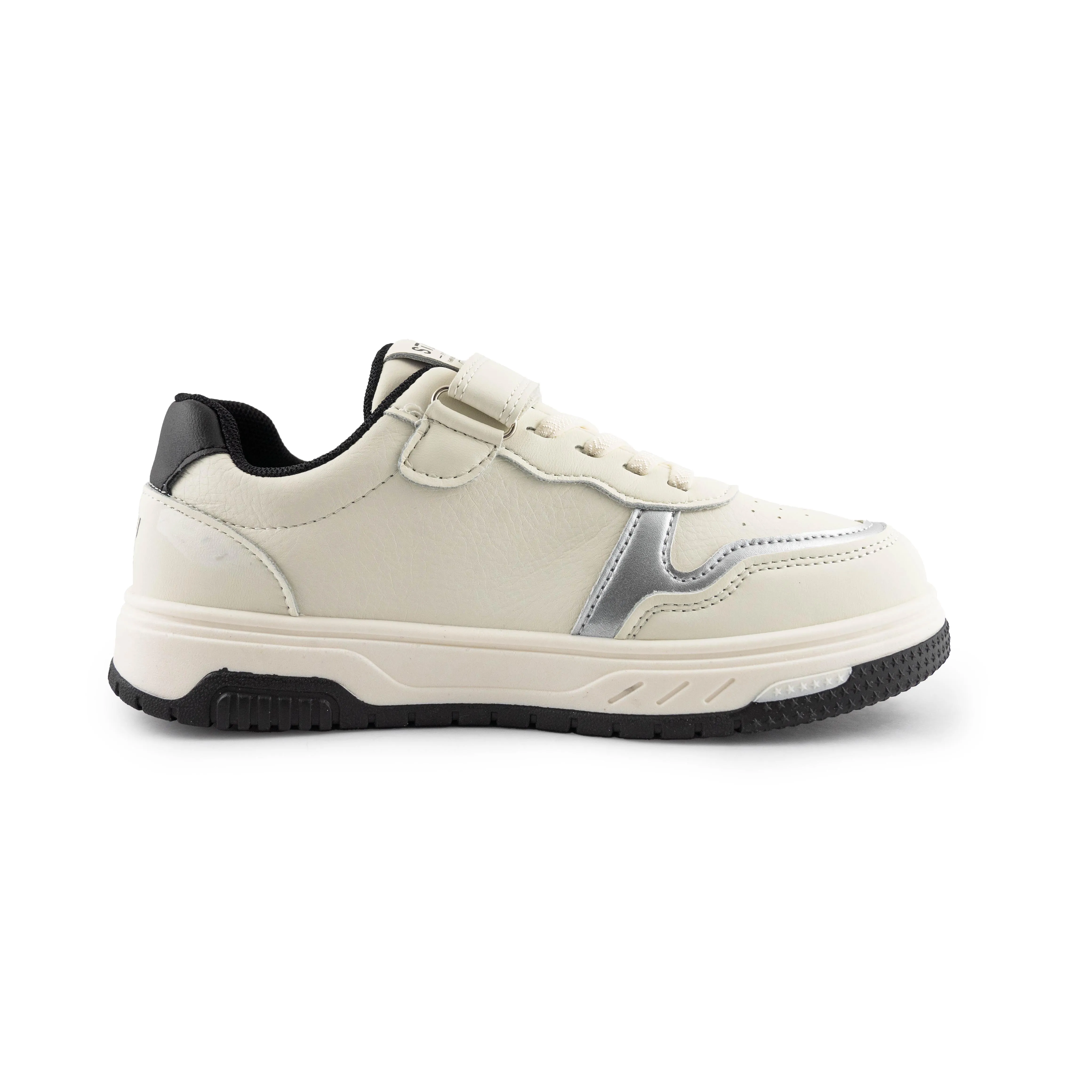 Kids'/Youth Retro Low-Top Sneakers - A12 Black