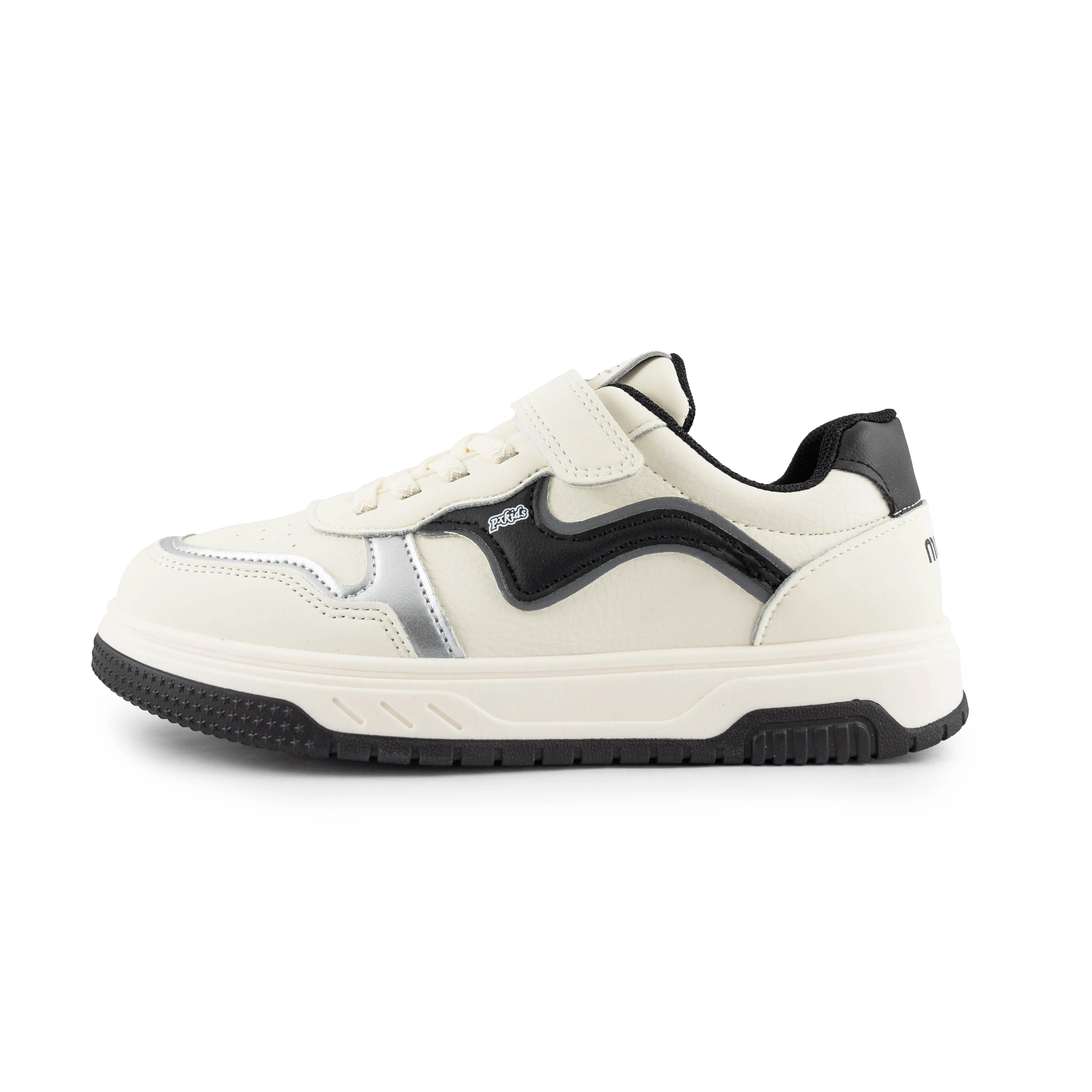 Kids'/Youth Retro Low-Top Sneakers - A12 Black