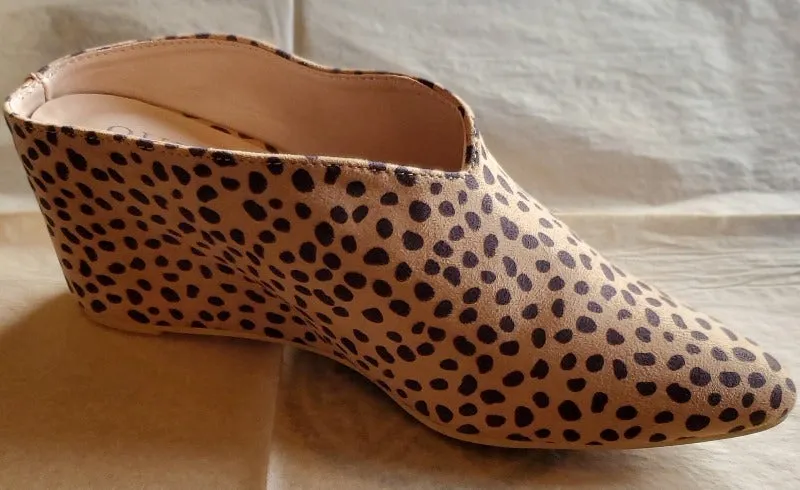 Leopard Wedges