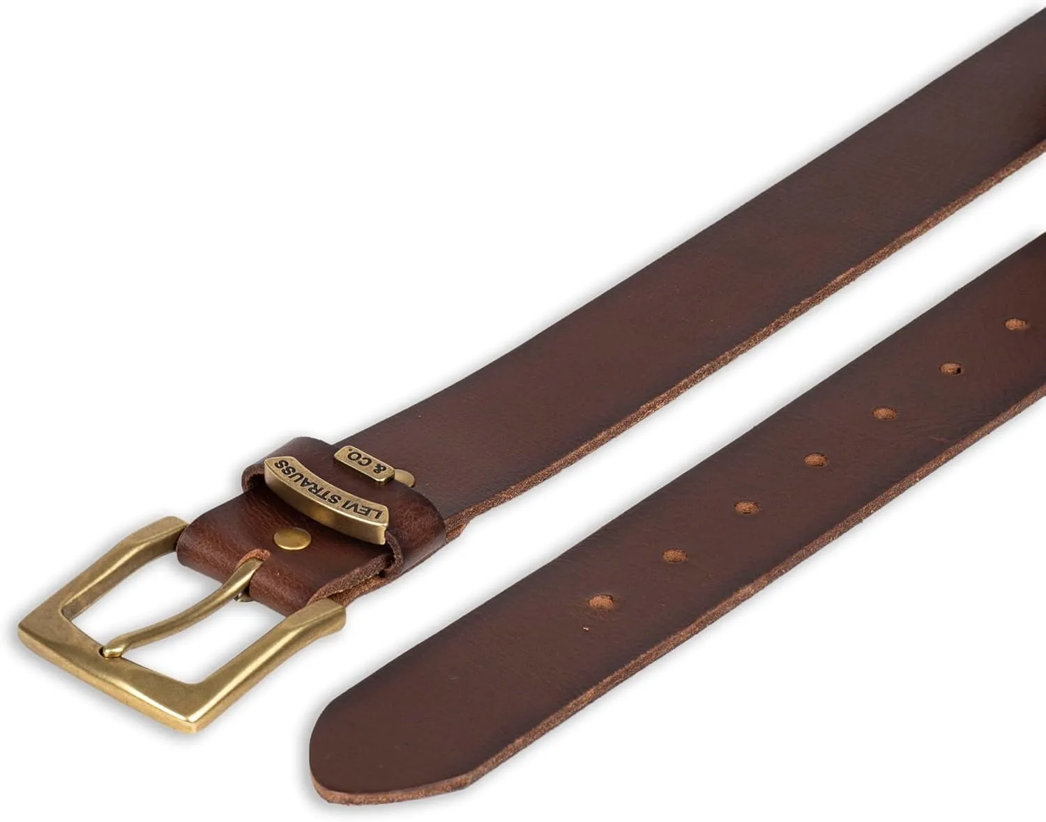 Levi??s Men??s Casual Everyday Leather Jean Belt