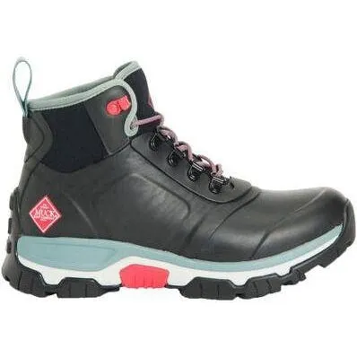 Muck Women's Apex Lace Up Waterproof Outdoor Boot - Black - AXWL-000