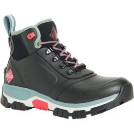 Muck Women's Apex Lace Up Waterproof Outdoor Boot - Black - AXWL-000