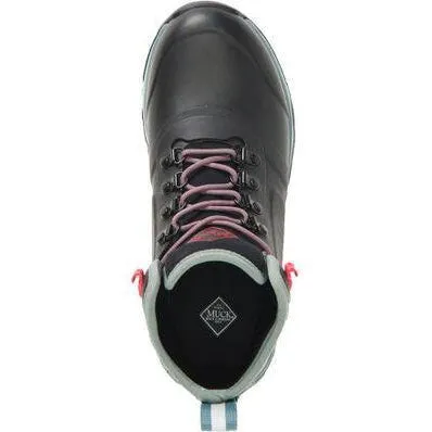 Muck Women's Apex Lace Up Waterproof Outdoor Boot - Black - AXWL-000