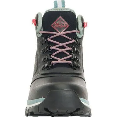 Muck Women's Apex Lace Up Waterproof Outdoor Boot - Black - AXWL-000