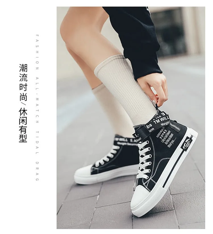 New High-top Men Sneakers Skateboard
