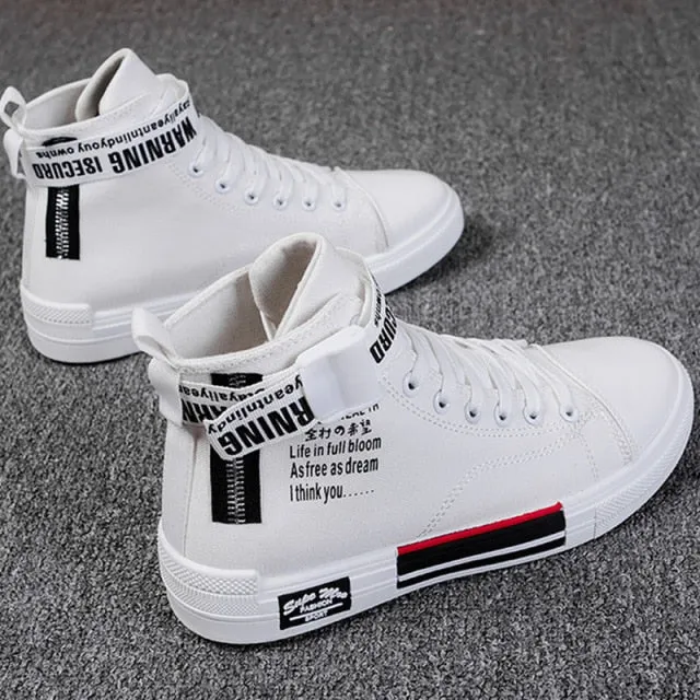 New High-top Men Sneakers Skateboard