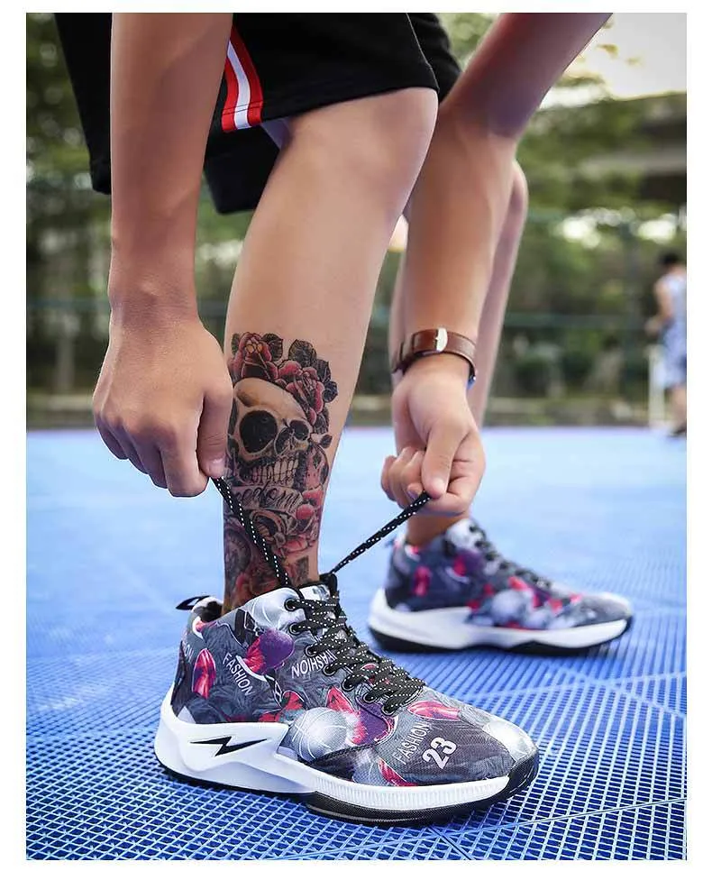 New High-top Men Sneakers Skateboard