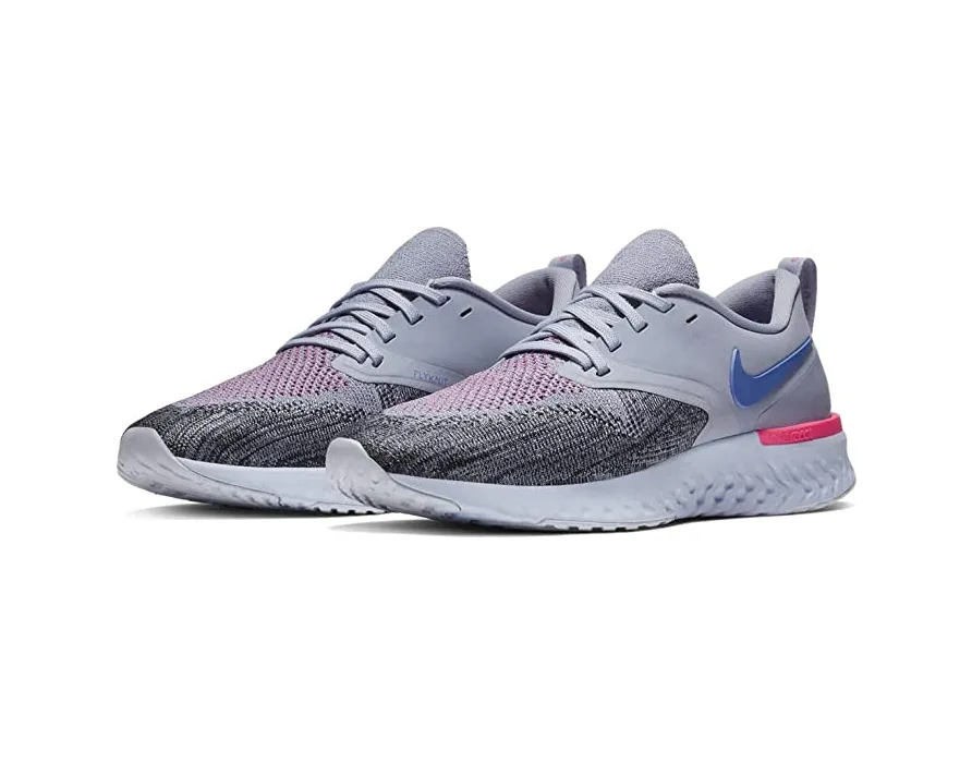 Nike scarpa da palestra Odyssey React 2 Flyknt AH1016 500 grigio-fucsia
