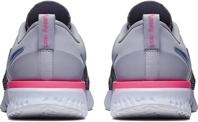 Nike scarpa da palestra Odyssey React 2 Flyknt AH1016 500 grigio-fucsia