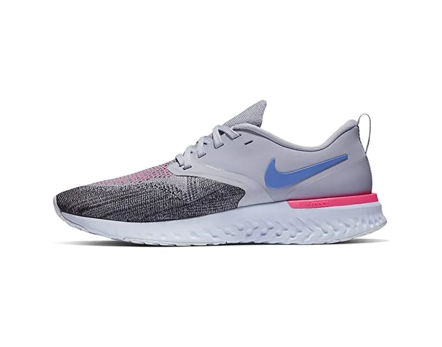 Nike scarpa da palestra Odyssey React 2 Flyknt AH1016 500 grigio-fucsia