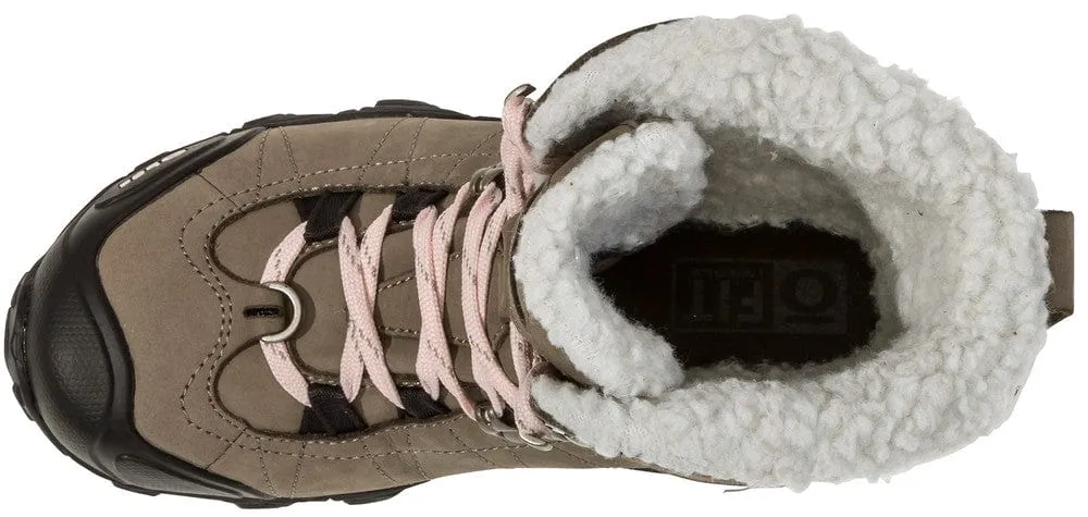 Oboz Women's Bridger 9'' Insulated Waterproof Hiking Boots- Brindle