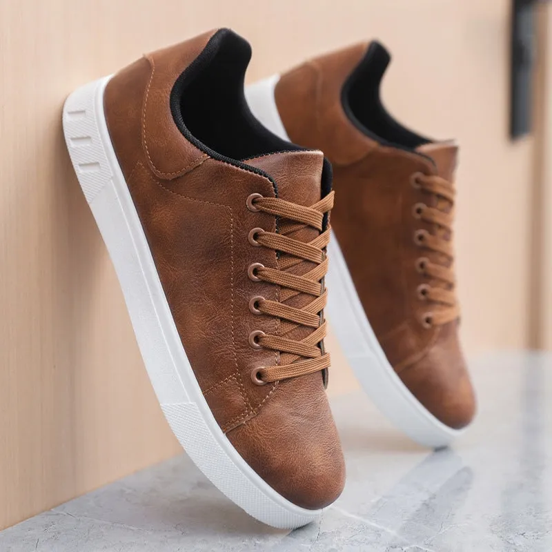 PAOLO | COMFORTABLE LEATHER SNEAKERS