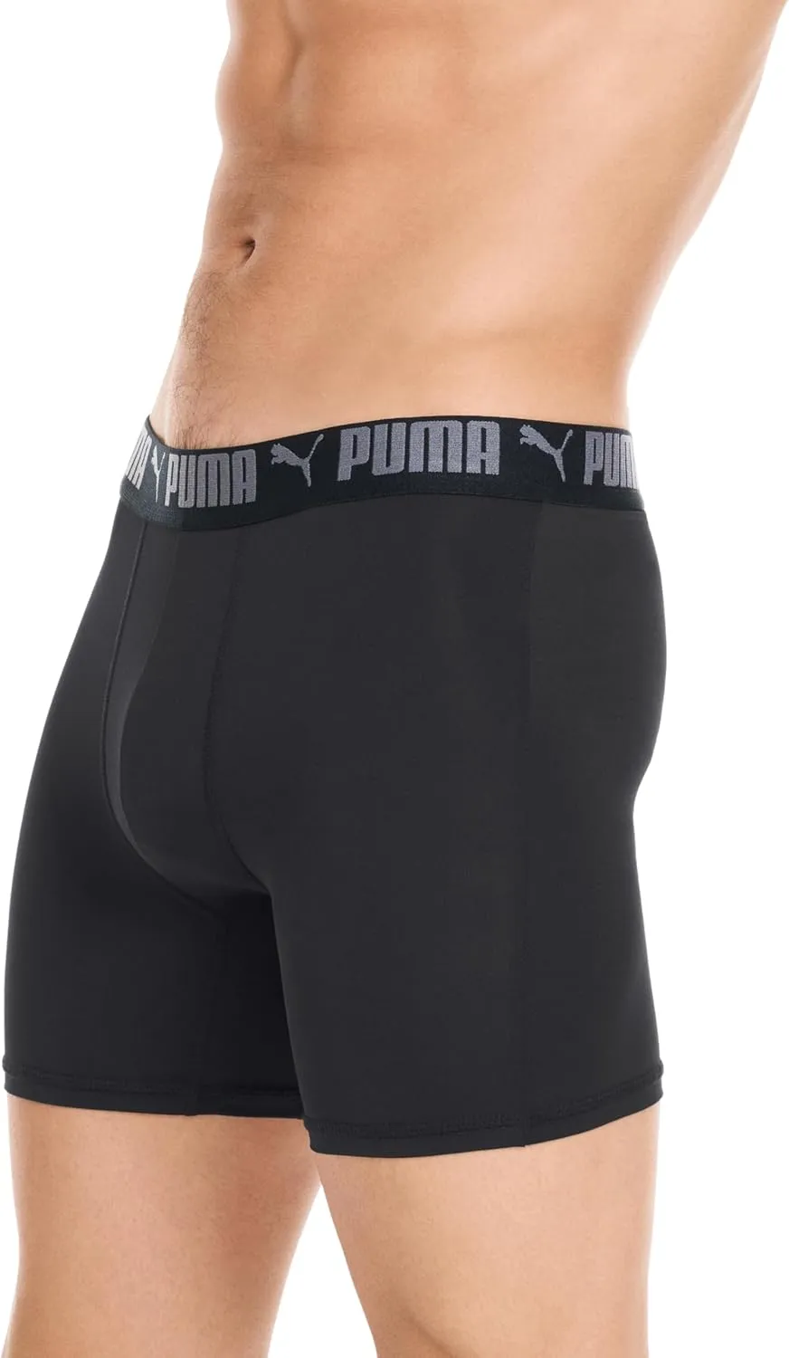 PUMA Men's 5 Pack Performance Boxer Briefs