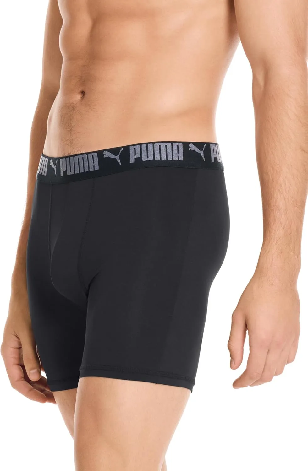 PUMA Men's 5 Pack Performance Boxer Briefs