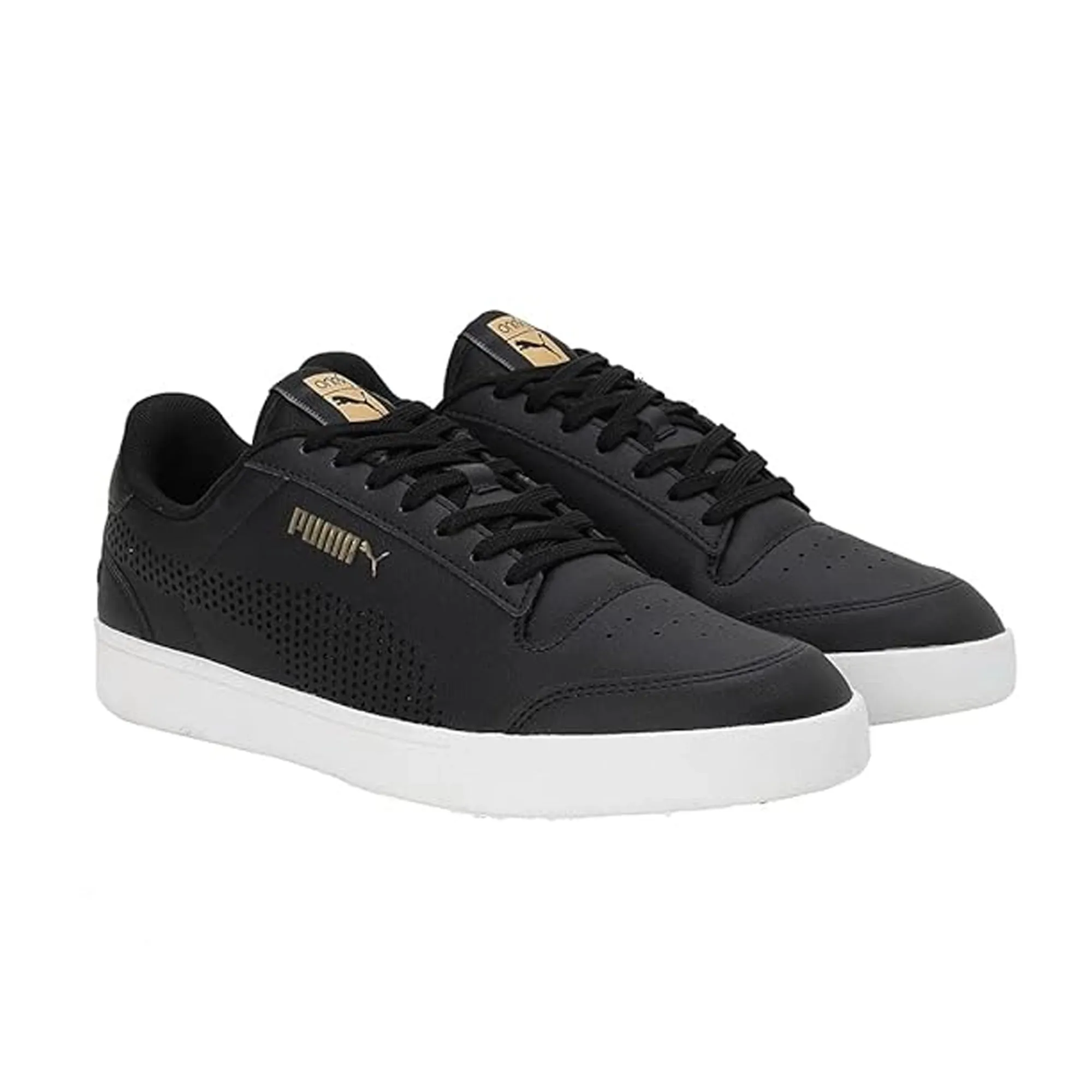 Puma Shuffle One8 V3 Better Men's Sneaker (Black-White-Team Gold) 39329402