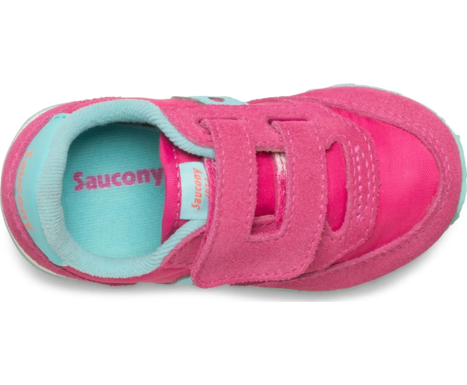 Saucony Baby Jazz HL | Pink/Turquoise/Lime Toddler Sneakers