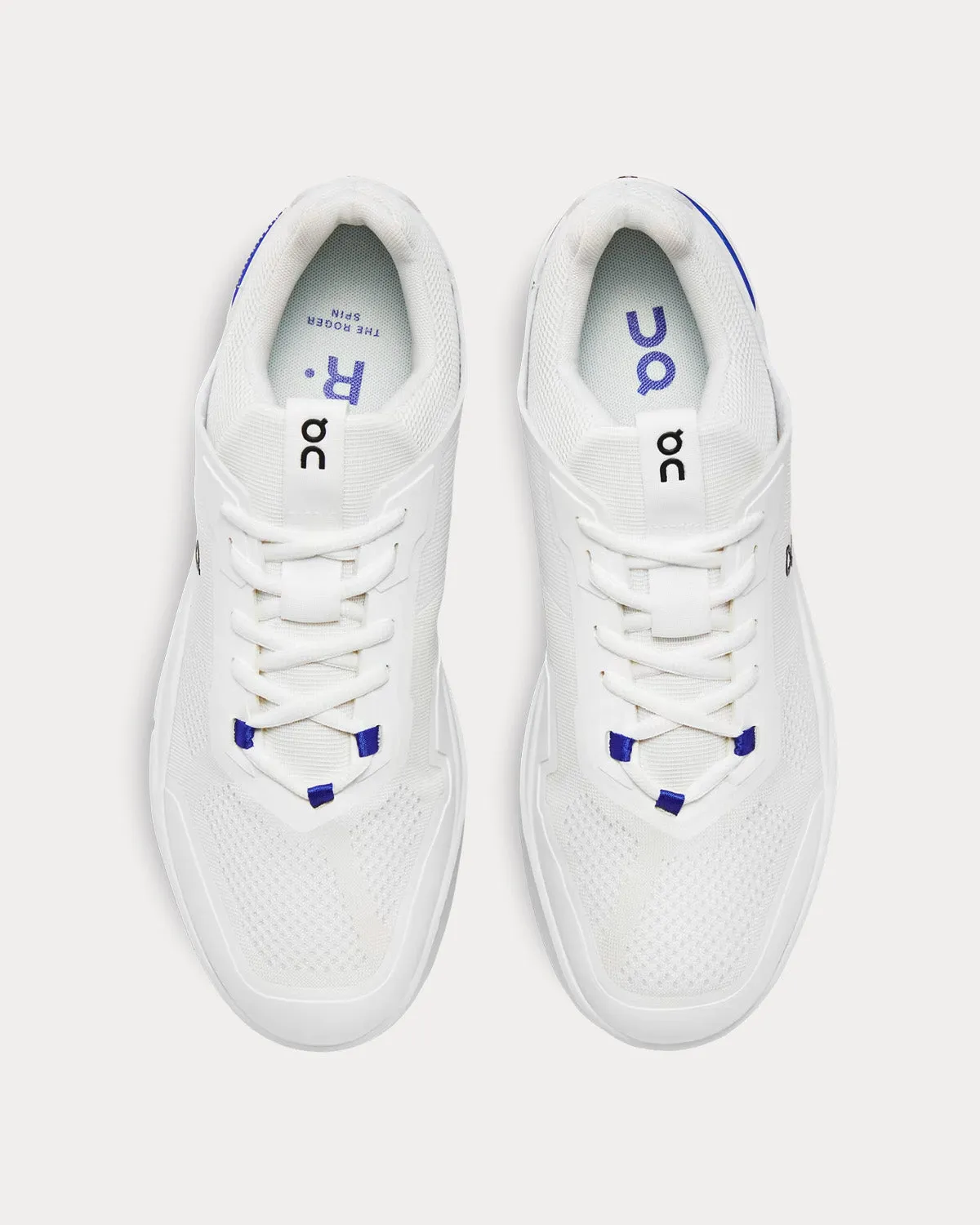 The Roger Spin Undyed-White / Indigo Low Top Sneakers