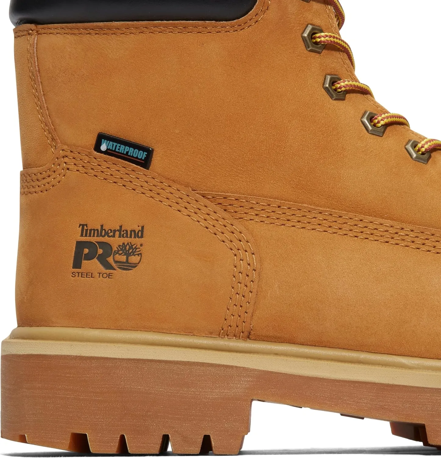 Timberland PRO Men's Direct Attach 6 Inch Steel Safety Toe Insulated Waterproof Work Boot