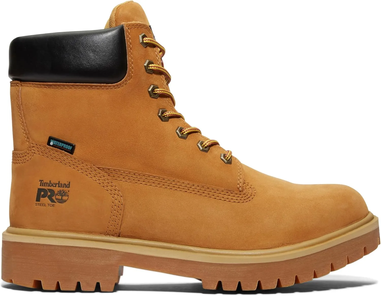 Timberland PRO Men's Direct Attach 6 Inch Steel Safety Toe Insulated Waterproof Work Boot