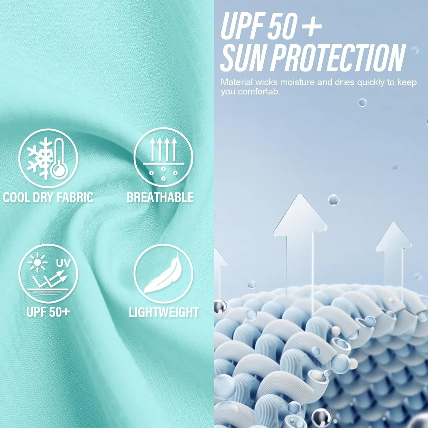Women's UPF 50 Long Sleeve UV Sun Protection Safari Shirts Outdoor Quick Dry Fishing Hiking Travel Shirts