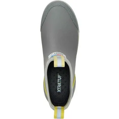 Xtratuf Women's Ankle 6" Waterproof Slip Resist Deck Sport Boot -Grey- ADSW108
